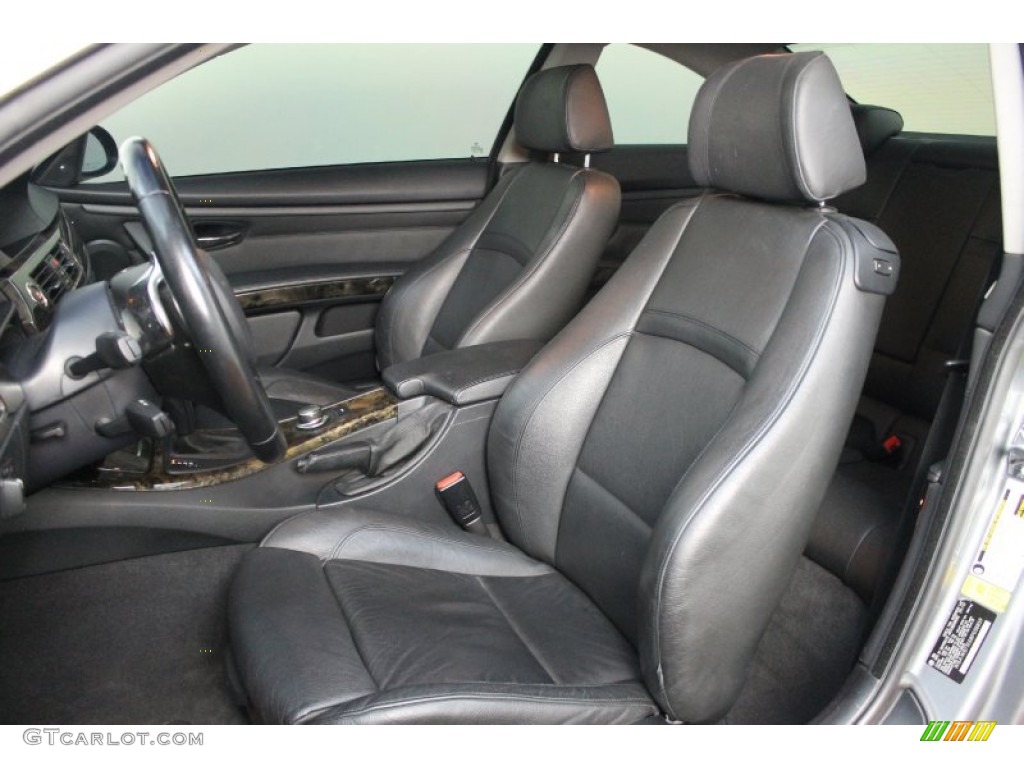Black Interior 2008 BMW 3 Series 335i Coupe Photo #70579299