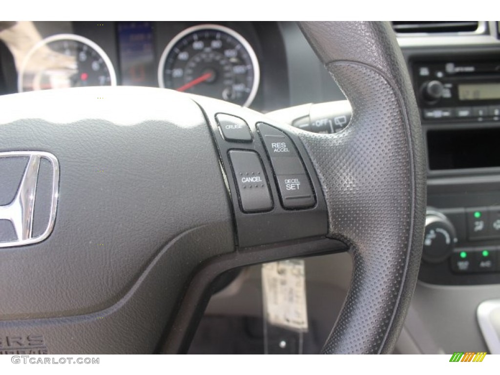 2010 CR-V LX AWD - Taffeta White / Gray photo #16