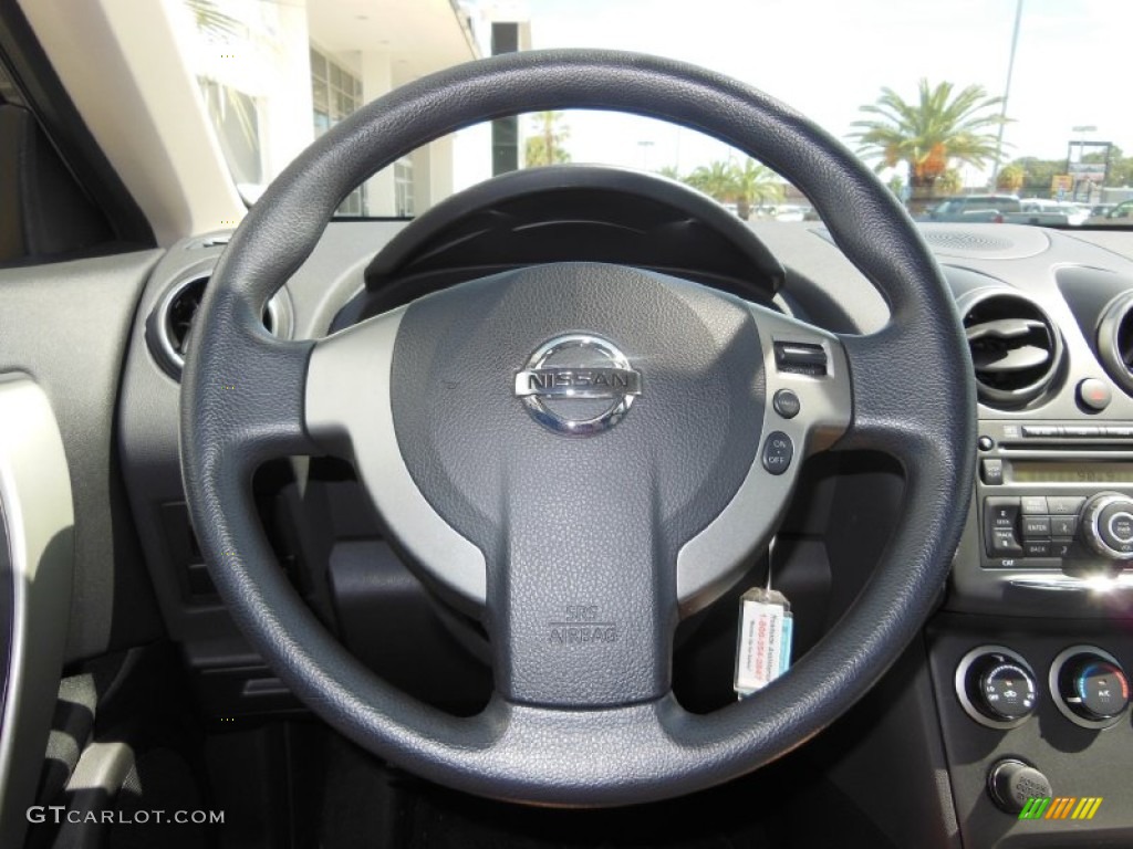 2011 Rogue S - Platinum Graphite / Black photo #14