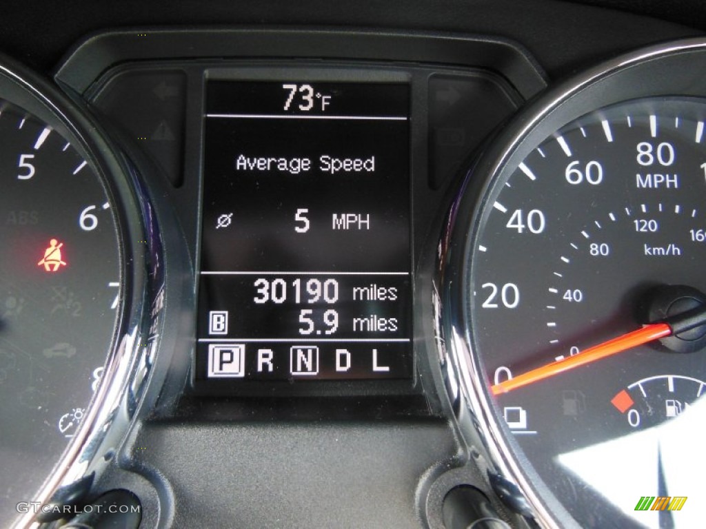2011 Rogue S - Platinum Graphite / Black photo #16