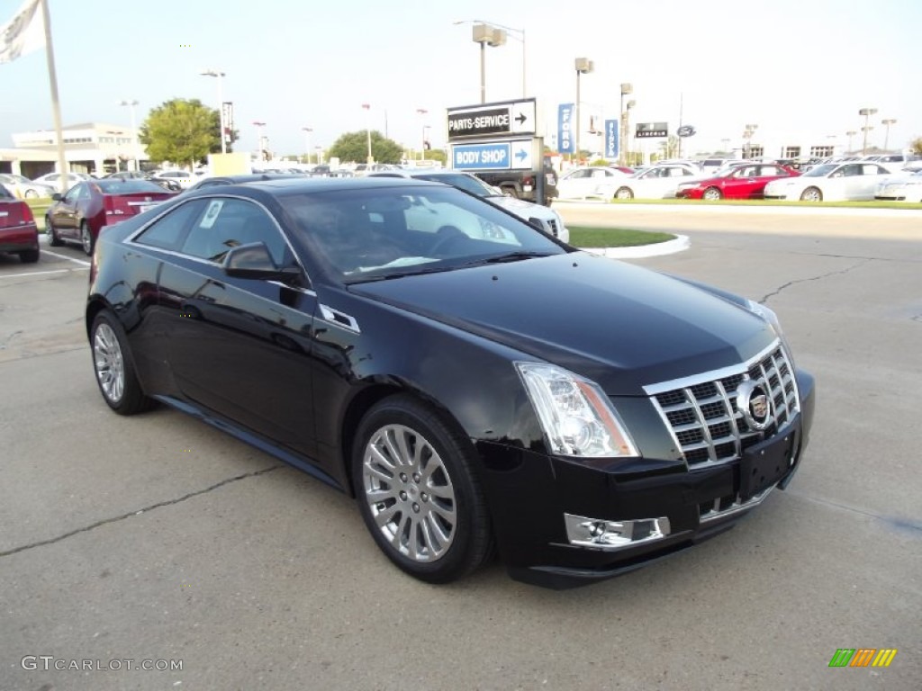 2013 CTS Coupe - Black Raven / Ebony photo #2