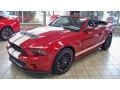 2013 Red Candy Metallic Ford Mustang Shelby GT500 SVT Performance Package Convertible  photo #1