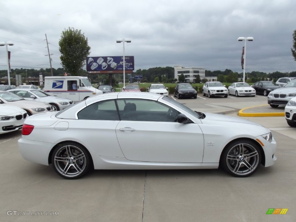 2013 3 Series 335i Convertible - Alpine White / Black photo #6