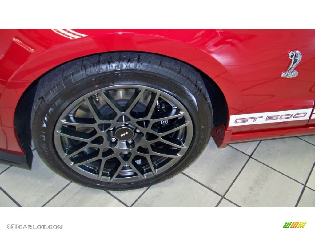 2013 Ford Mustang Shelby GT500 SVT Performance Package Convertible Wheel Photo #70581453