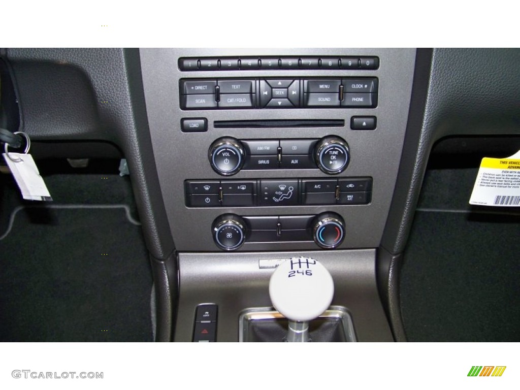 2013 Ford Mustang Shelby GT500 SVT Performance Package Convertible Controls Photo #70581516