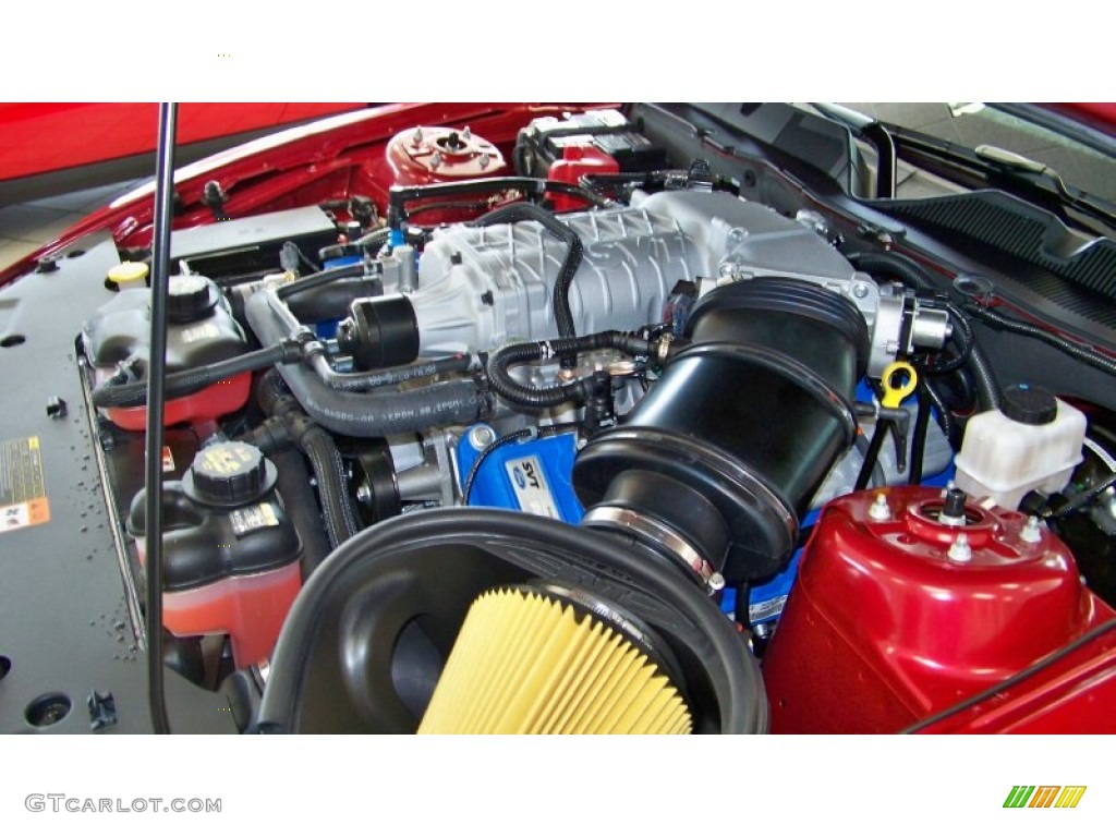 2013 Ford Mustang Shelby GT500 SVT Performance Package Convertible 5.8 Liter Supercharged DOHC 32-Valve Ti-VCT V8 Engine Photo #70581612
