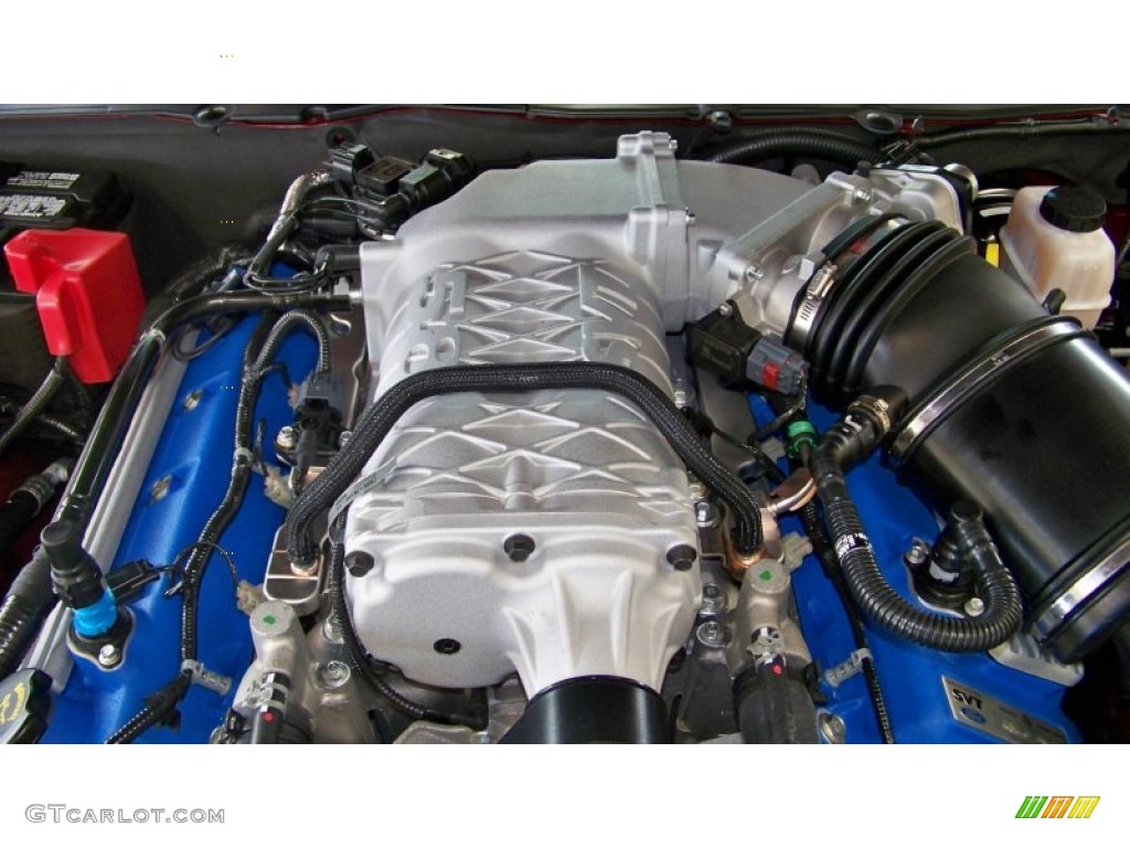2013 Ford Mustang Shelby GT500 SVT Performance Package Convertible 5.8 Liter Supercharged DOHC 32-Valve Ti-VCT V8 Engine Photo #70581621