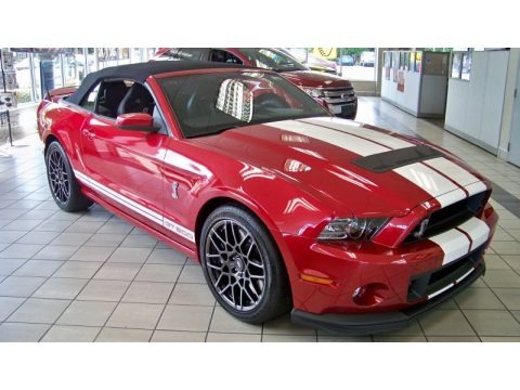 2013 Ford Mustang Shelby GT500 SVT Performance Package Convertible Data, Info and Specs