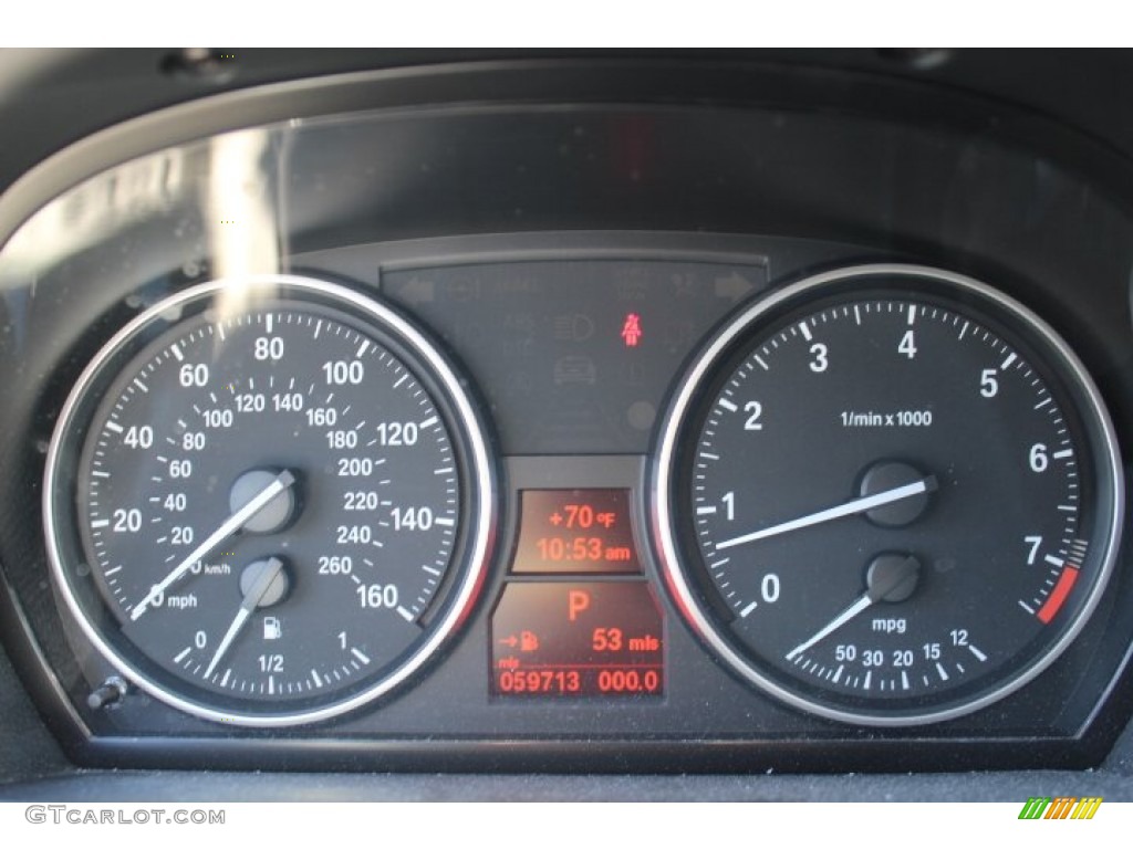 2010 3 Series 328i xDrive Sedan - Space Gray Metallic / Black photo #18