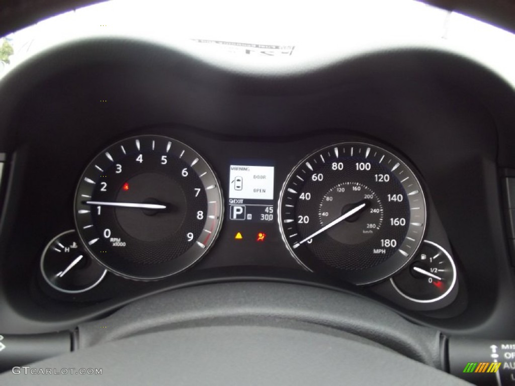 2013 Infiniti M 37 Sedan Gauges Photo #70582260