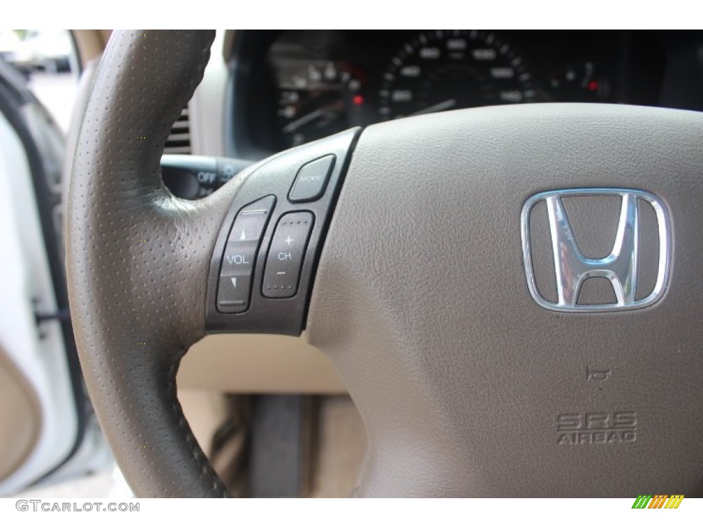 2007 Accord EX-L Sedan - Taffeta White / Ivory photo #16