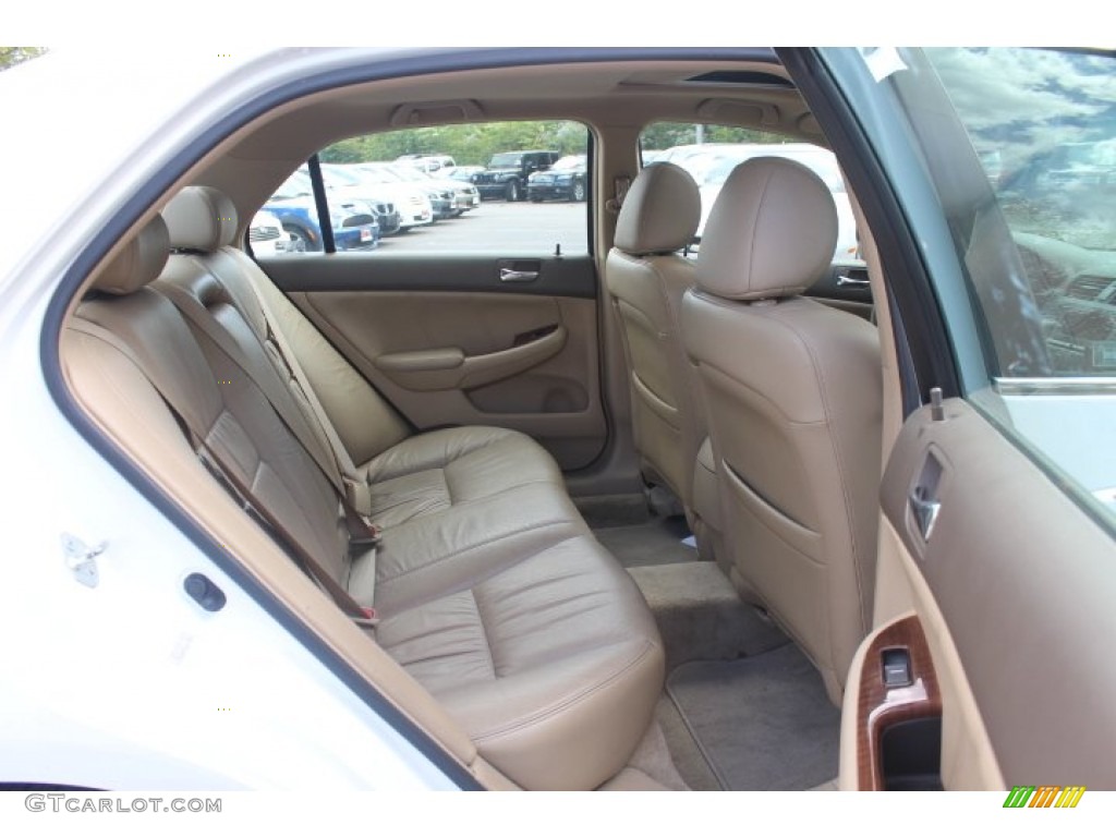 2007 Accord EX-L Sedan - Taffeta White / Ivory photo #22
