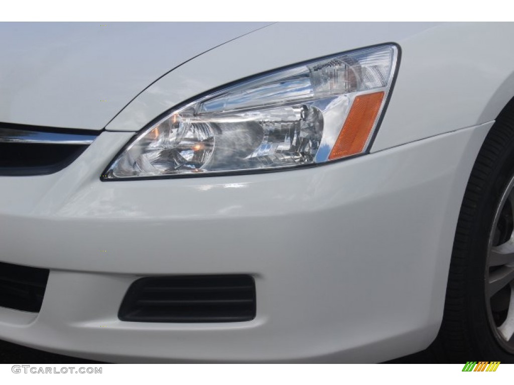 2007 Accord EX-L Sedan - Taffeta White / Ivory photo #27