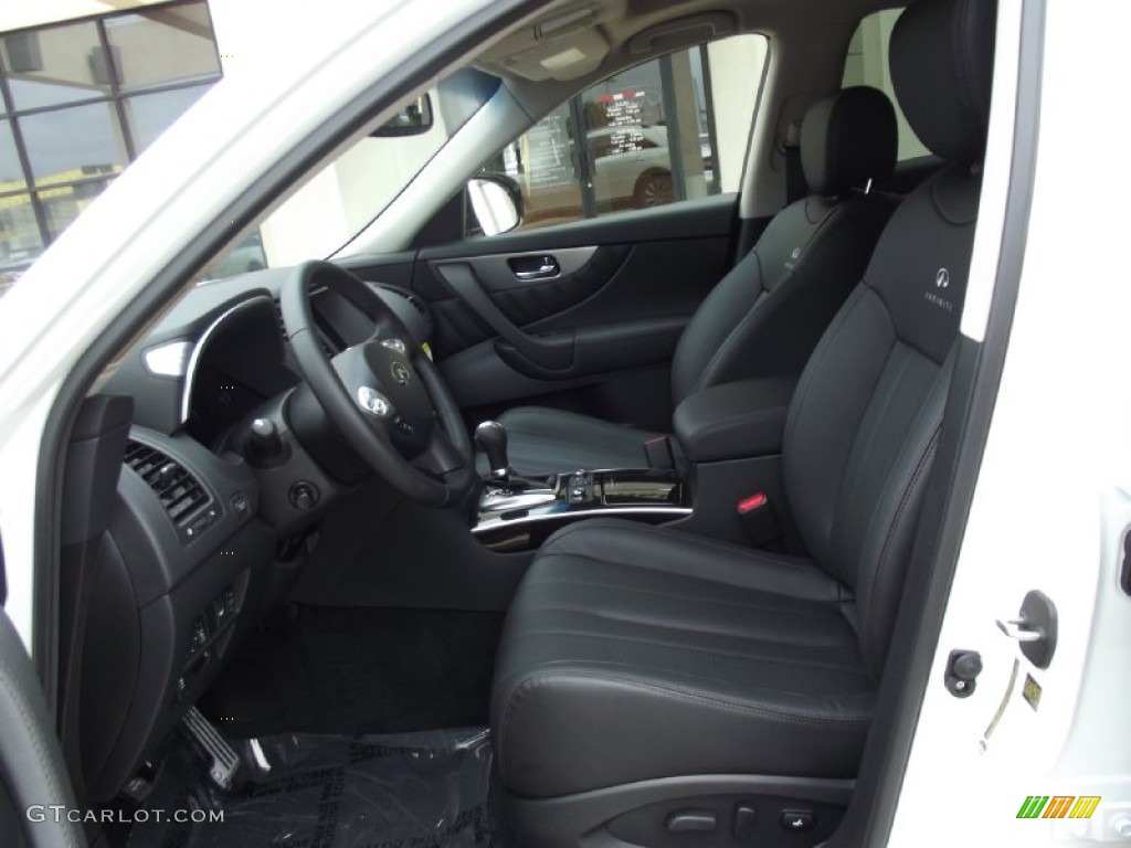 Graphite Interior 2013 Infiniti FX 37 AWD Photo #70583043