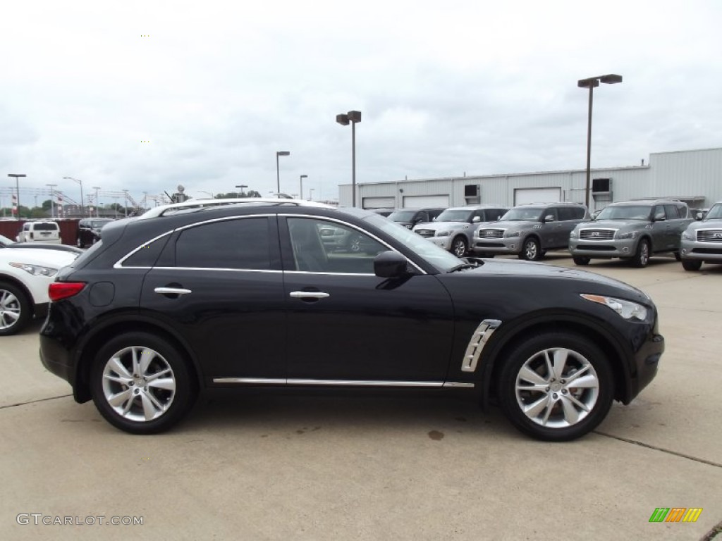 Black Obsidian 2013 Infiniti FX 37 Exterior Photo #70583148