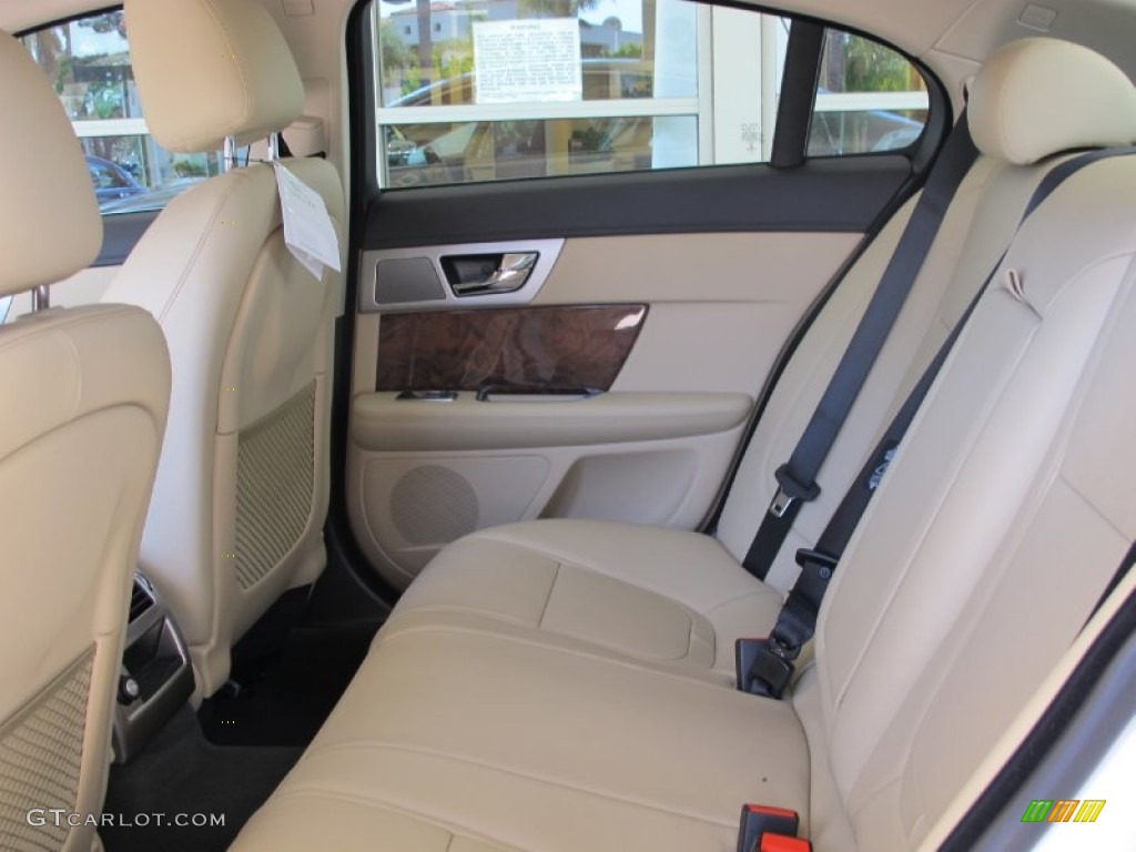 Barley/Warm Charcoal Interior 2012 Jaguar XF Standard XF Model Photo #70583196
