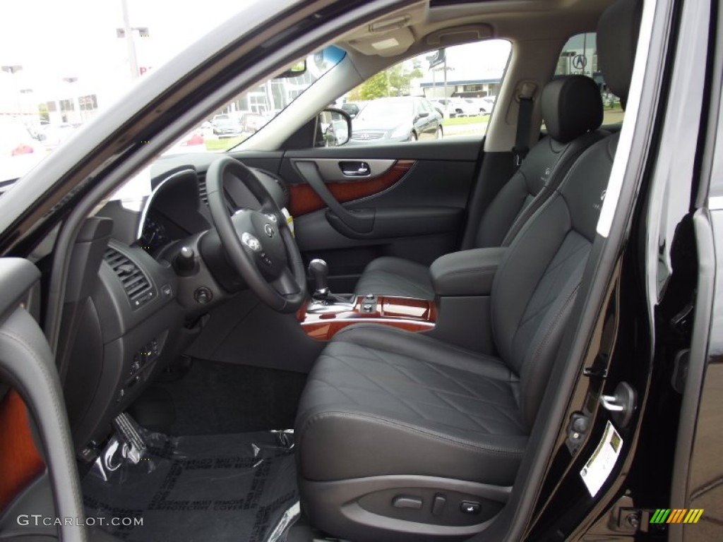 Graphite Interior 2013 Infiniti FX 37 Photo #70583211