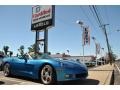 2008 Jetstream Blue Metallic Chevrolet Corvette Convertible  photo #2