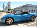 2008 Jetstream Blue Metallic Chevrolet Corvette Convertible  photo #14