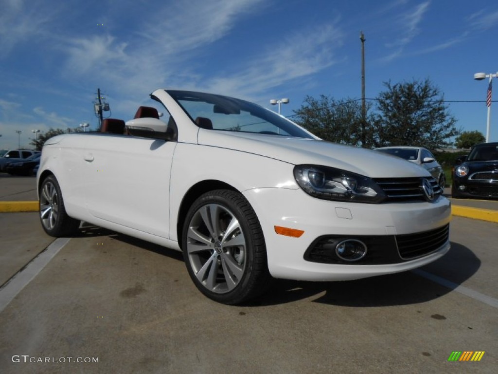 Candy White 2013 Volkswagen Eos Lux Exterior Photo #70586274