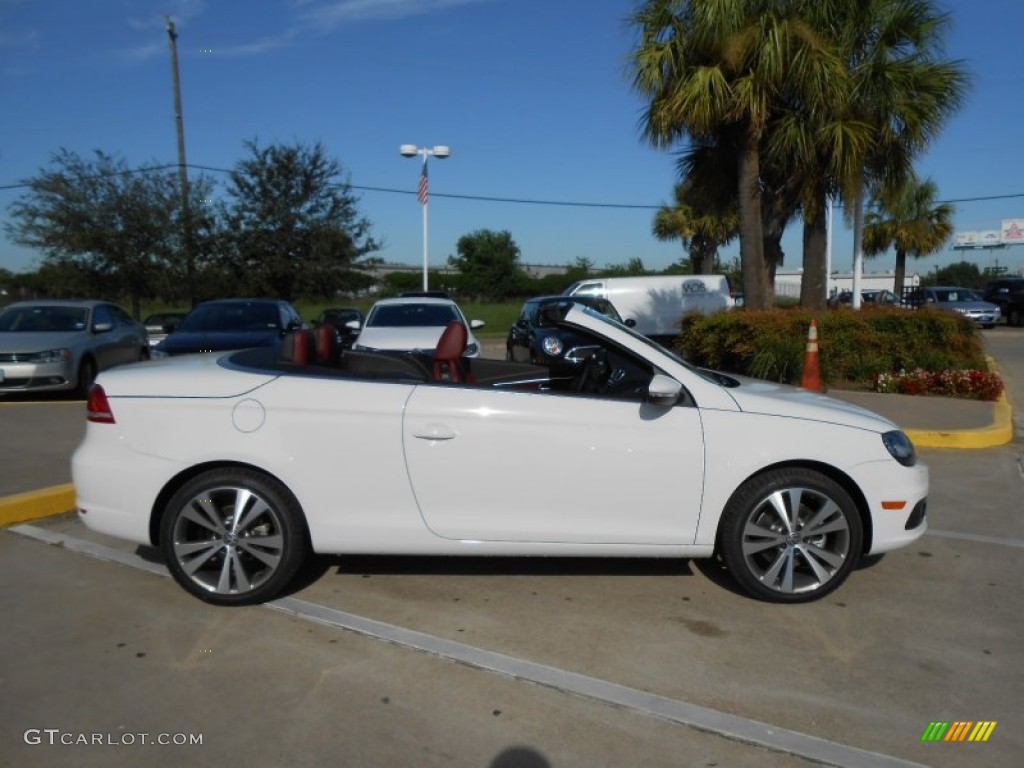 Candy White 2013 Volkswagen Eos Lux Exterior Photo #70586283