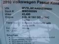 Candy White - Passat Komfort Sedan Photo No. 24