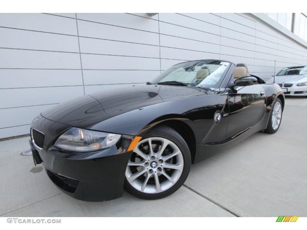 2006 Jet Black BMW Z4 3.0i Roadster 70569999 Photo 7