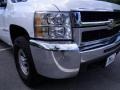 Summit White - Silverado 2500HD LS Crew Cab 4x4 Photo No. 2