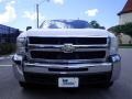 Summit White - Silverado 2500HD LS Crew Cab 4x4 Photo No. 4