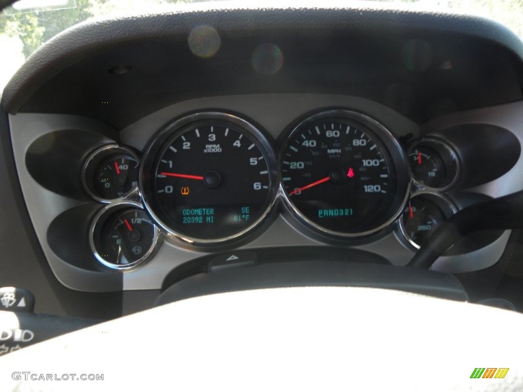 2012 Silverado 1500 LT Extended Cab - Victory Red / Ebony photo #19