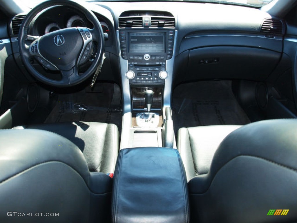 2008 Acura TL 3.2 Ebony Dashboard Photo #70588755