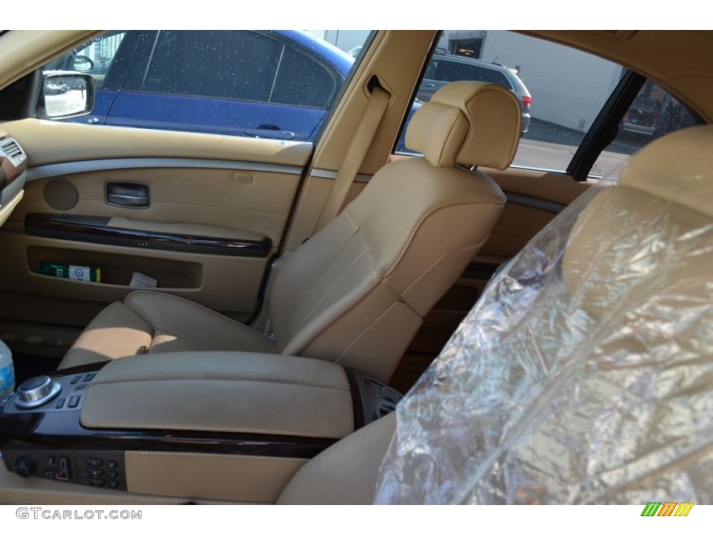 2007 7 Series 750i Sedan - Alpine White / Beige photo #5