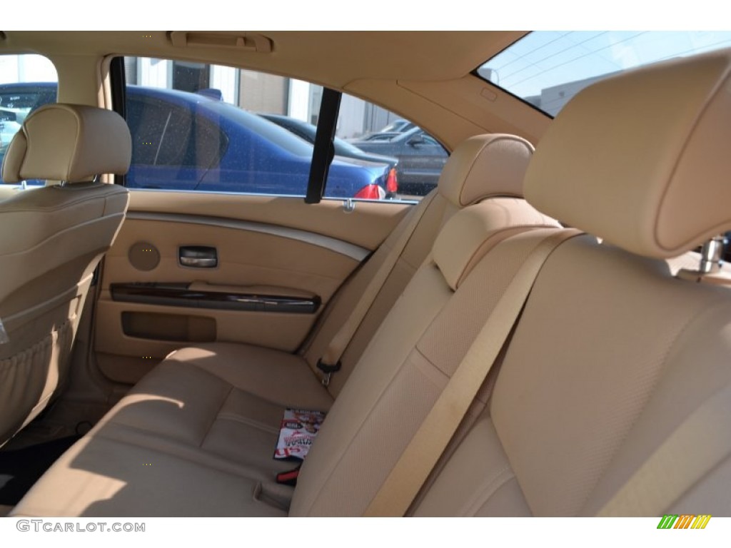 2007 7 Series 750i Sedan - Alpine White / Beige photo #6