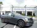 2013 Steel Grey Metallic Mercedes-Benz C 250 Coupe  photo #2