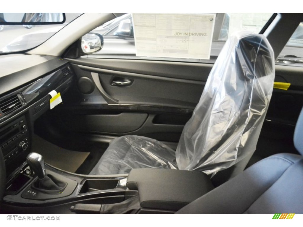 2013 3 Series 328i Coupe - Jet Black / Black photo #7