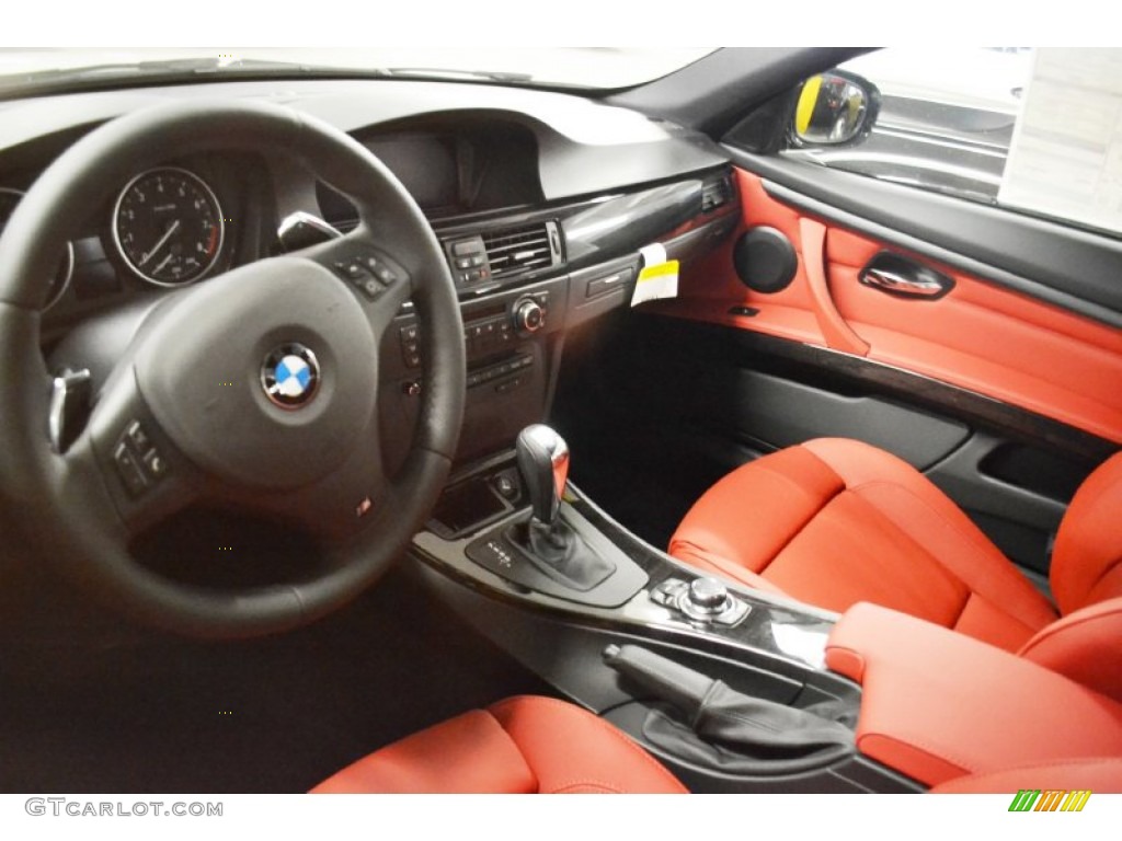 Coral Red/Black Interior 2013 BMW 3 Series 328i Coupe Photo #70589763