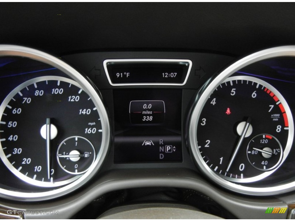 2013 Mercedes-Benz ML 350 4Matic Gauges Photo #70589817