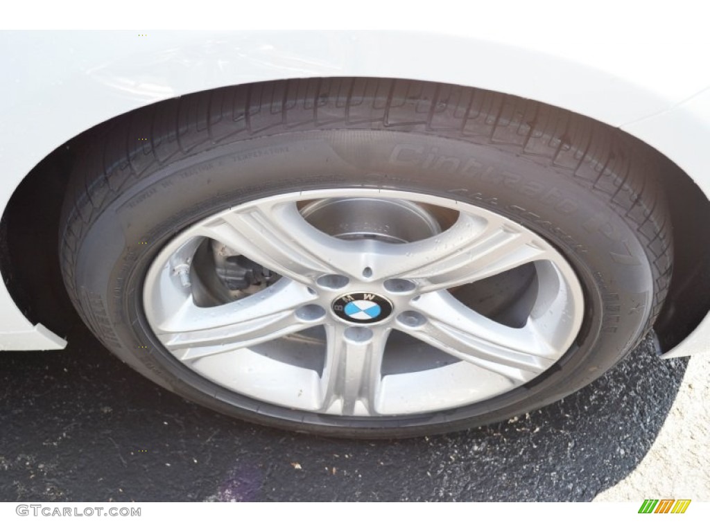 2013 3 Series 328i Sedan - Alpine White / Black photo #2