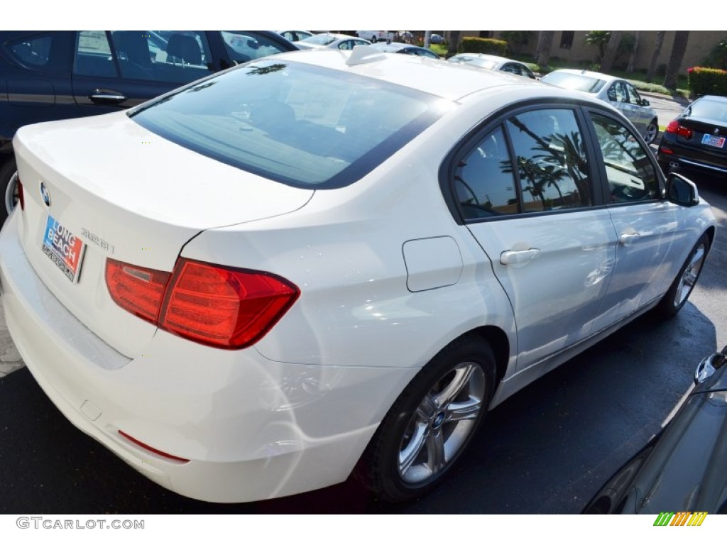 2013 3 Series 328i Sedan - Alpine White / Black photo #3