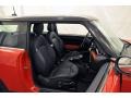 Black Leather 2009 Mini Cooper John Cooper Works Hardtop Interior Color