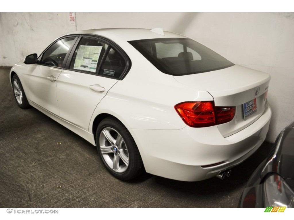2013 3 Series 328i Sedan - Alpine White / Black photo #9