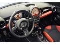 2012 Mini Cooper Rooster Red/Carbon Black Interior Dashboard Photo