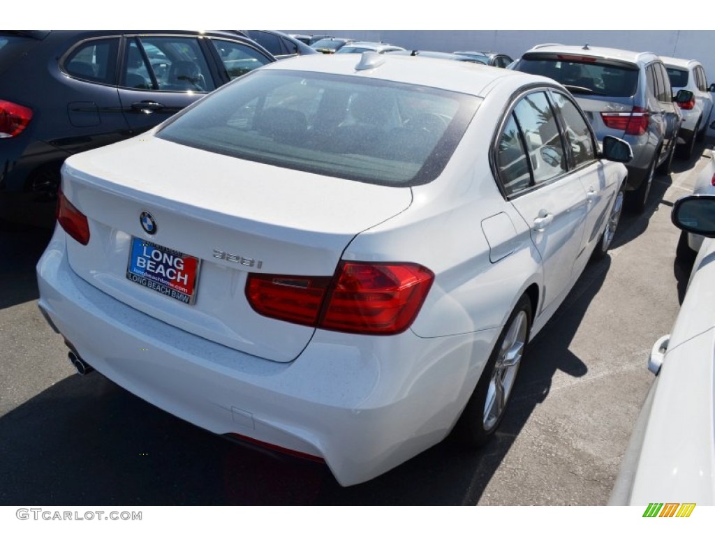 2013 3 Series 328i Sedan - Alpine White / Black photo #3