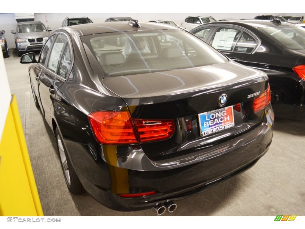 2013 3 Series 328i Sedan - Jet Black / Black photo #4