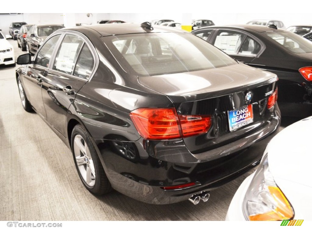 2013 3 Series 328i Sedan - Jet Black / Black photo #4