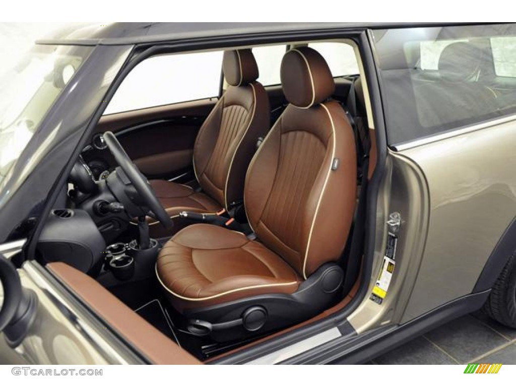 Hot Chocolate Lounge Leather Interior 2012 Mini Cooper Clubman Photo #70591194
