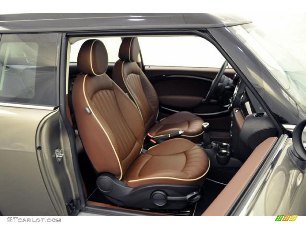 Hot Chocolate Lounge Leather Interior 2012 Mini Cooper Clubman Photo #70591323