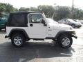 2006 Stone White Jeep Wrangler X 4x4  photo #7