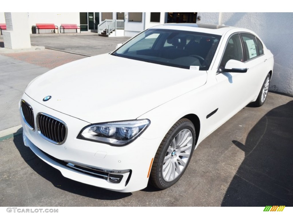 Alpine White 2013 BMW 7 Series 740Li Sedan Exterior Photo #70591647