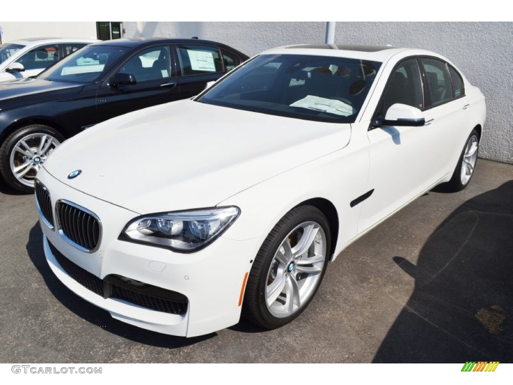 Alpine White 2013 BMW 7 Series 750i Sedan Exterior Photo #70591809